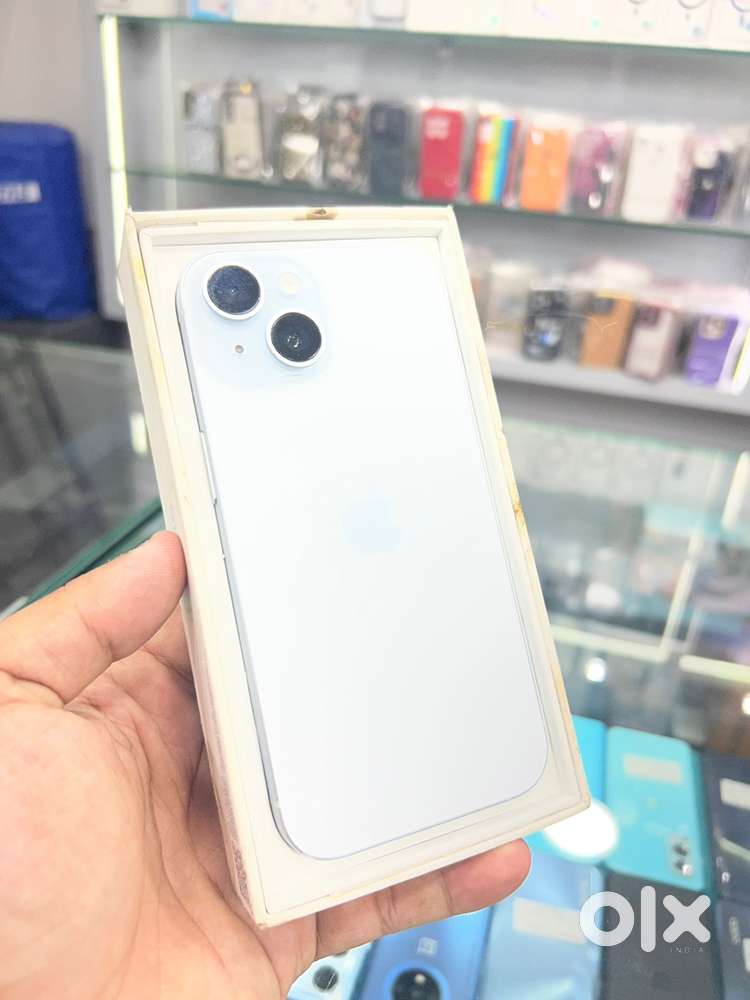 I phone 15 128 gb blue (jain mobile)