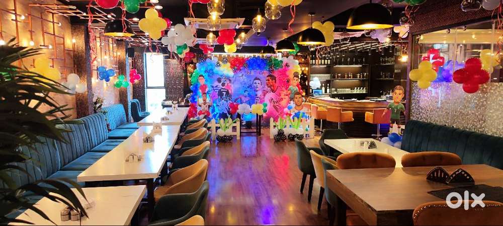 80 seater fully furnished  multicusine Restaurant on sale