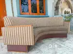 Curved sofa