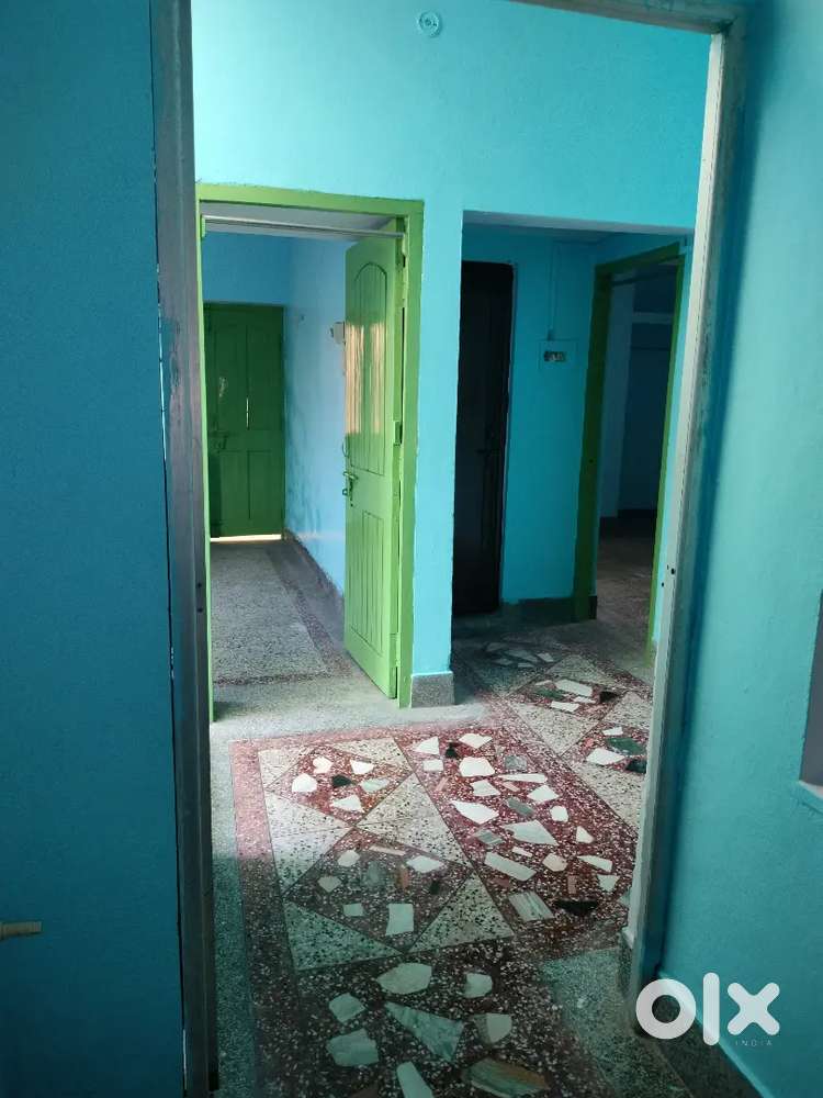 2bhk room attached balcony in both rooms with one hall