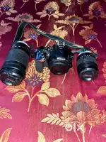Nikon D5600 with double lens