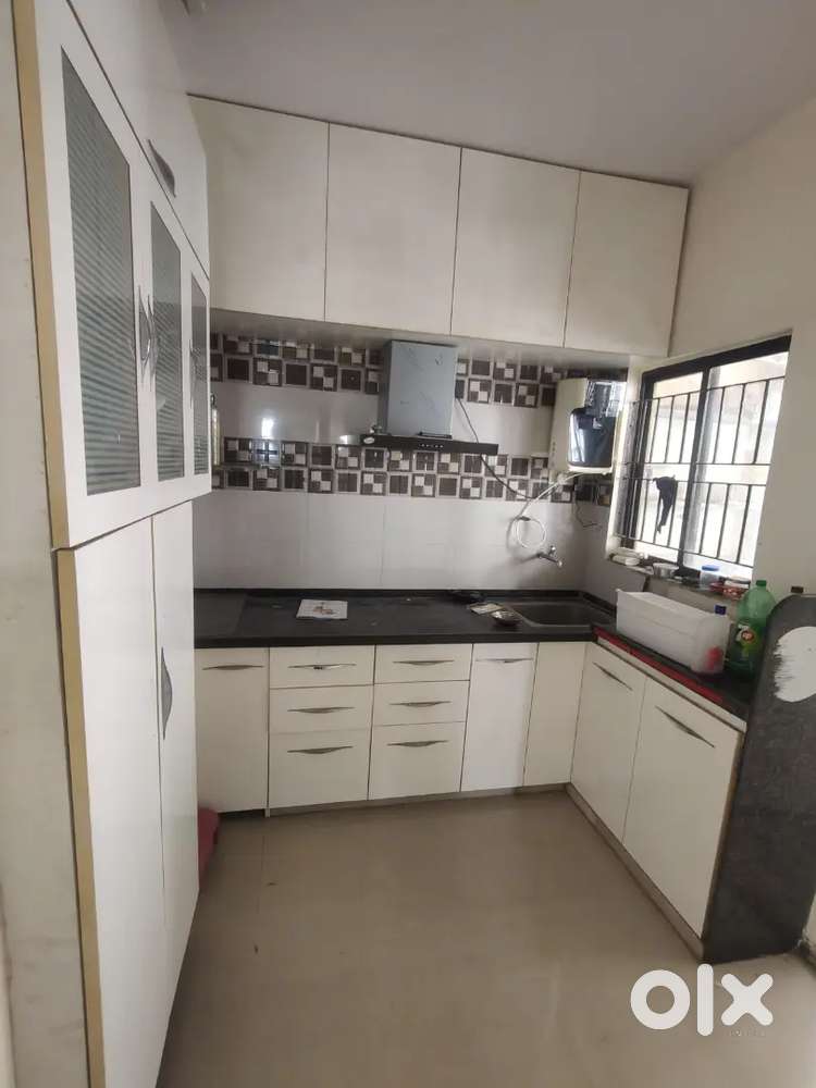 2bhk semi furnished flat