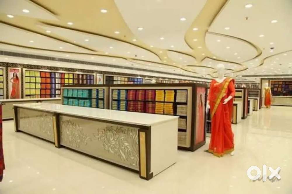 VACANCY AVAILABLE SAREE SHOWROOM IN LUCKNOW LOCATION!!