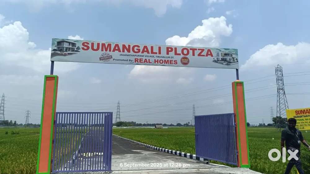 Jaganathapuram – Redhills Karanodai DTCP Approved Plotza  ₹2000 / Sq.