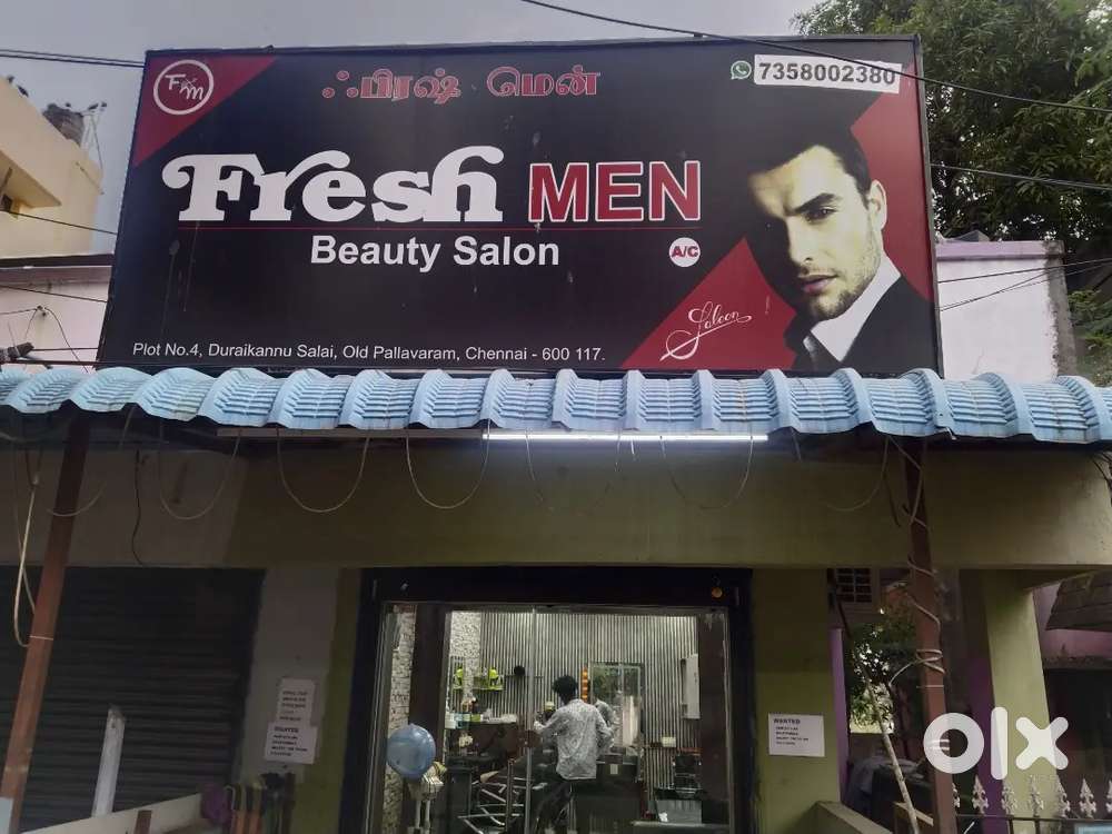 Man's salon