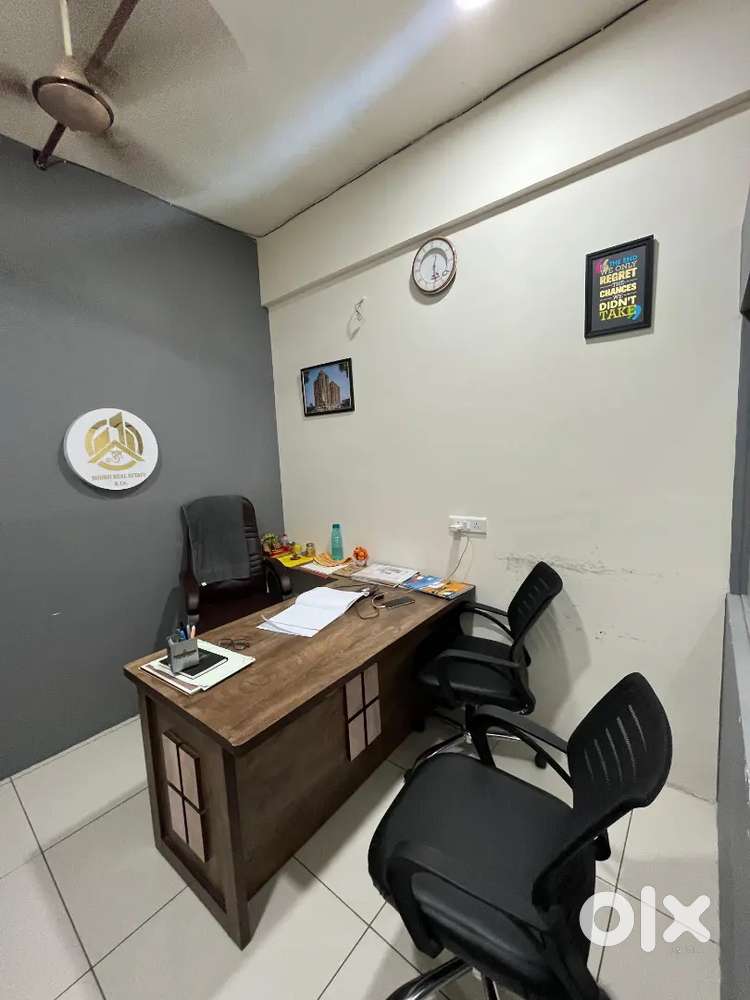 Furnished office with 2 cabin