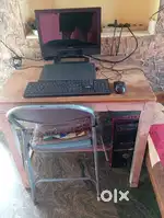 Computer and table