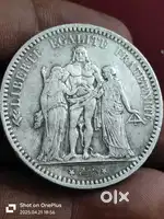 Old silver coins