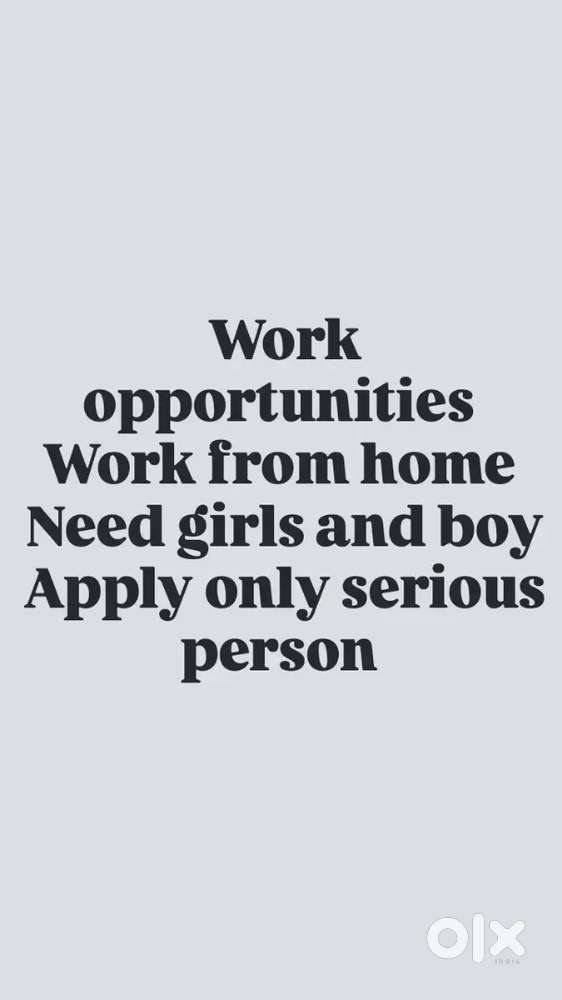 Work opportunities