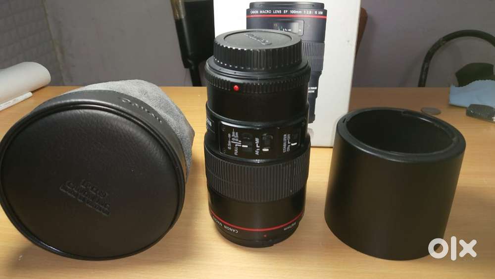 Canon 100mm macro lens A one condition