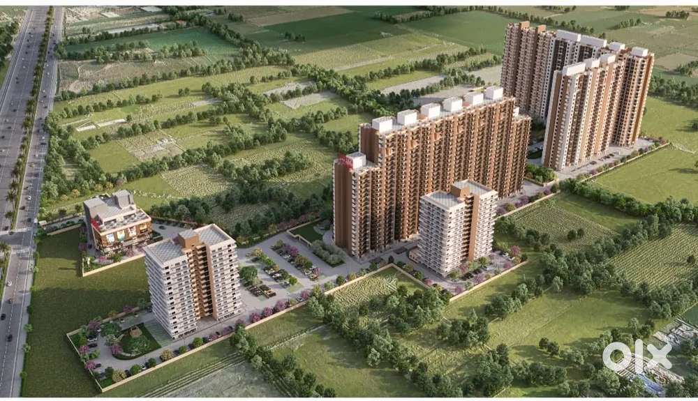 3bhk flat on Delhi mathura road sector 143 faridabad