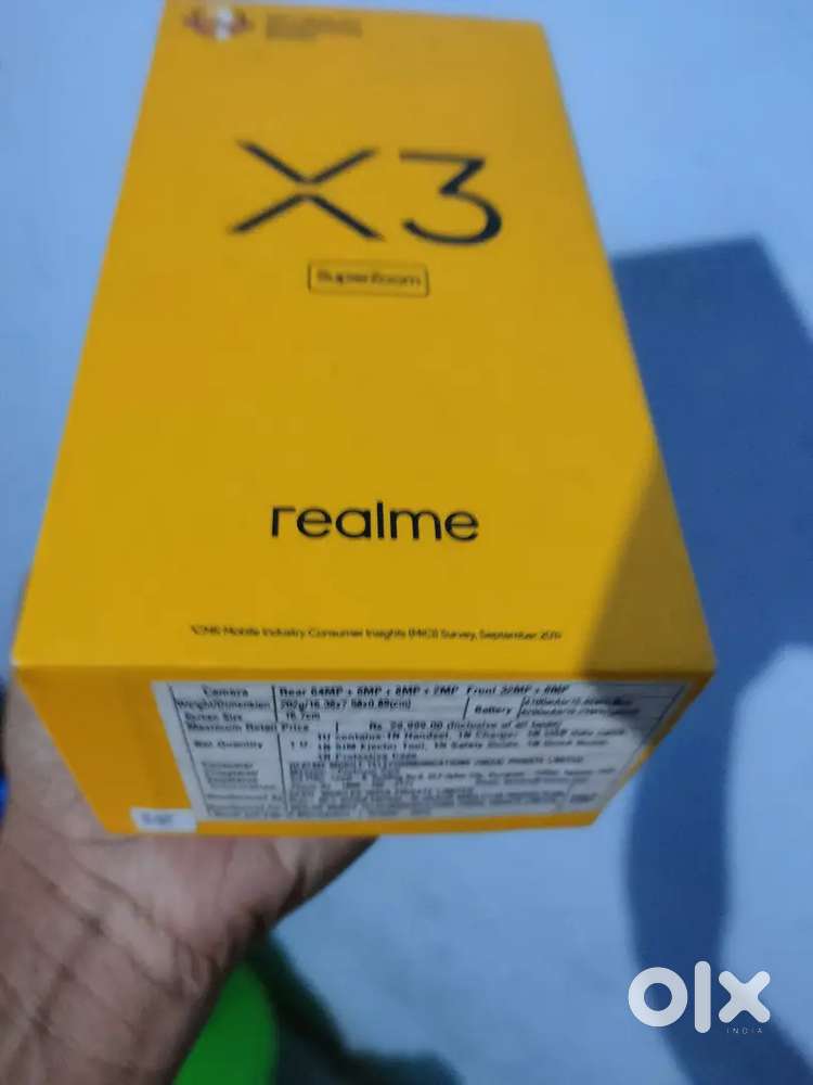 Realme X3 zoom