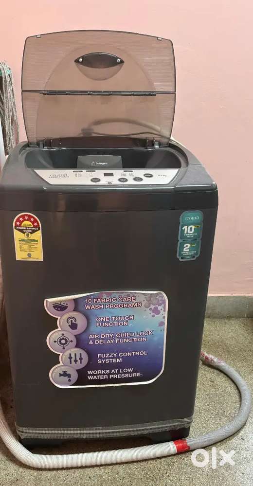 Croma 6.5 kg 5 star fully automatic top load washing machine
