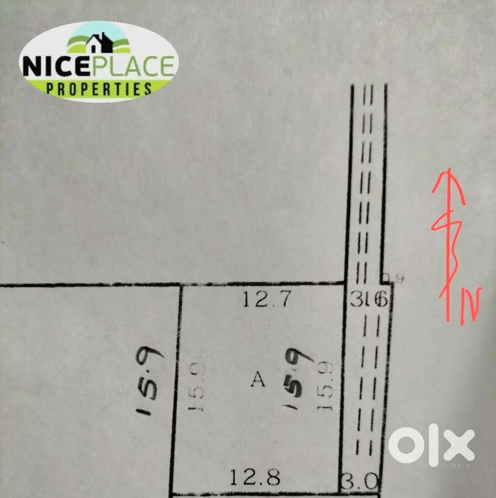 5 Cent's ഒറിജിനൽ പുരയിടം per cent ₹ 5.75 lakhs at Thiruvankulam