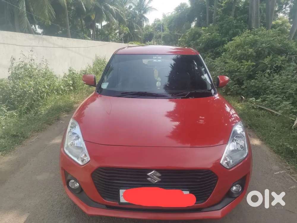 Swift car red colour