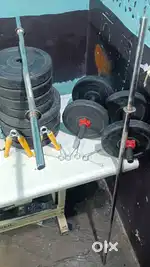 Home Gym Kit - Almost New  सिर्फ़ 15 दिन इस्तेमाल किया हुआ