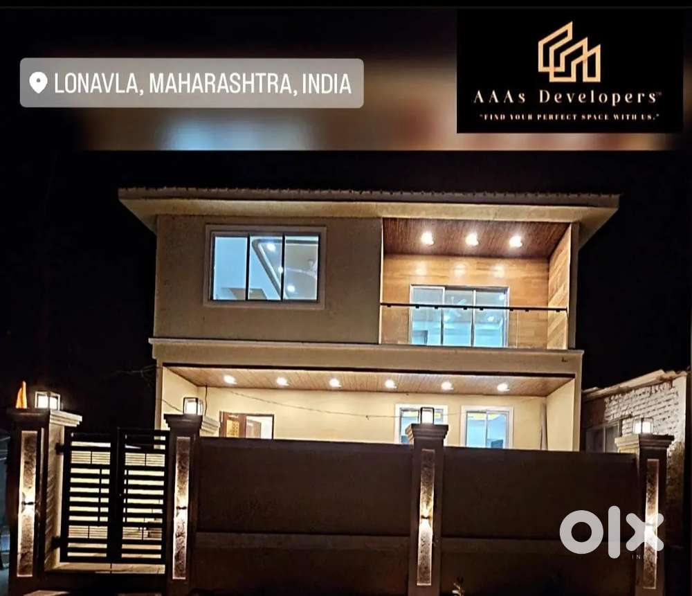 3BHK  PRIVATE VILLA FOR SALE IN LONAVALA.(BEST FOR RENTALS&INVESTMENT