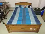 6x4 bed along with mattress