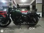 Beautiful green yezdi roadster for sale