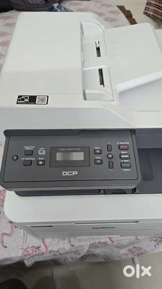 Brother wifi colour printer, scanner, Laserjet