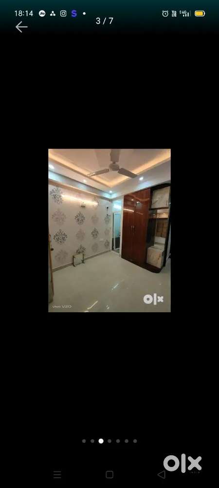 2bhk flat gated community near hospital market