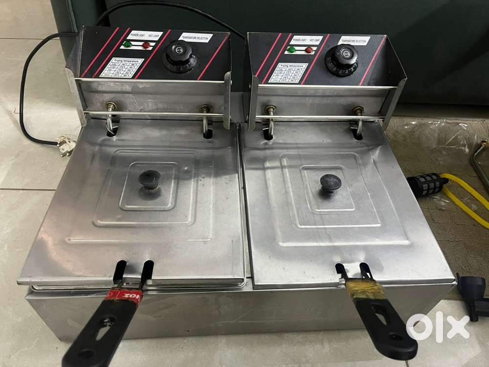 Deep fryer double 8+8 lts