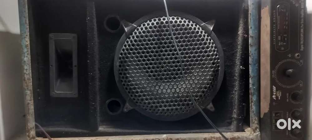 Amplifier+speaker bass full