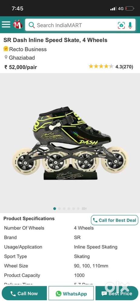 Professional skates