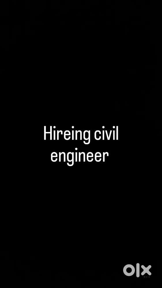 Hiring Civil Engineer