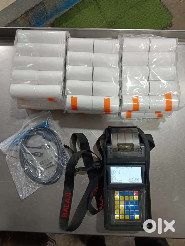 Billing Machine with roll, Unused