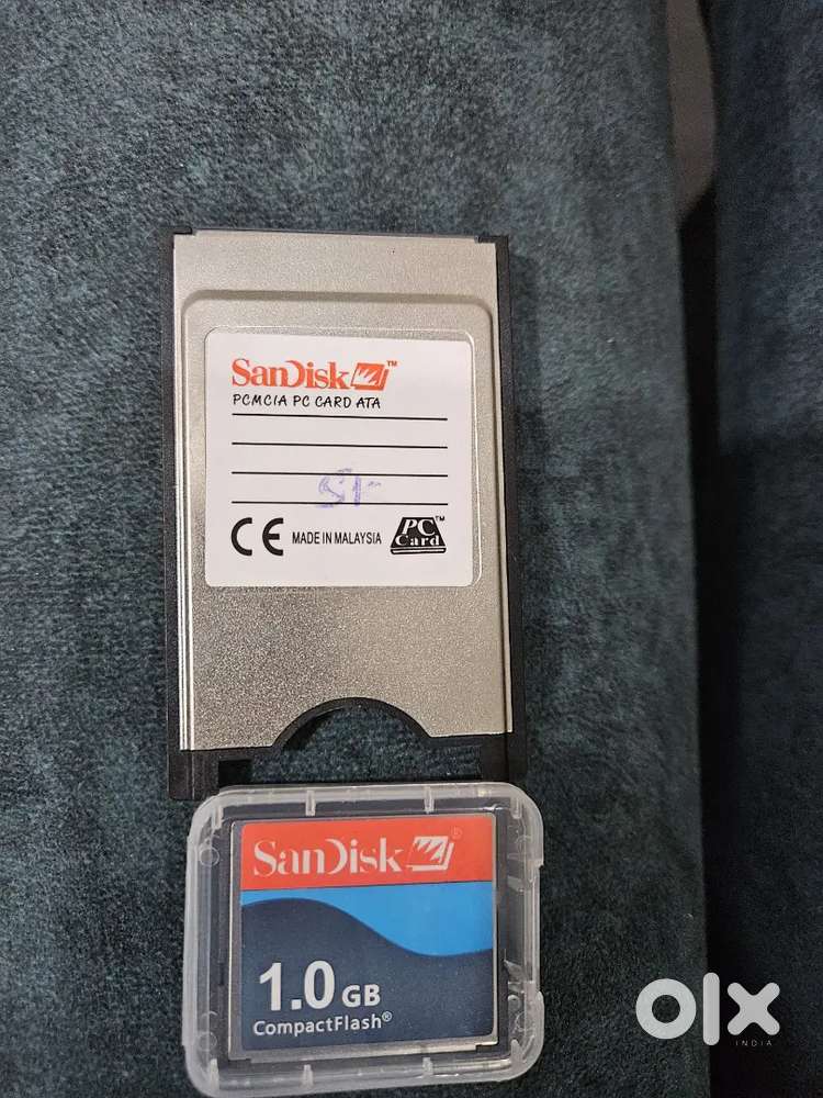 Cf card,rs 600.adopter rs300 for sale ,
