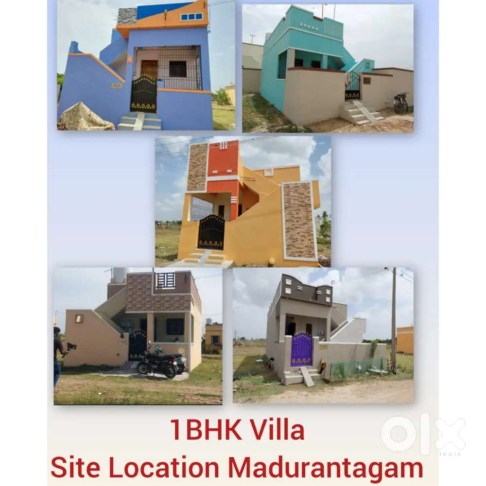 1 BHK Customaized Villa For Sale Location At Madurantagam