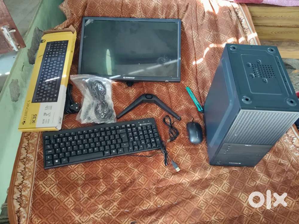 Zebronics  computer new setup all material will give you in photo
