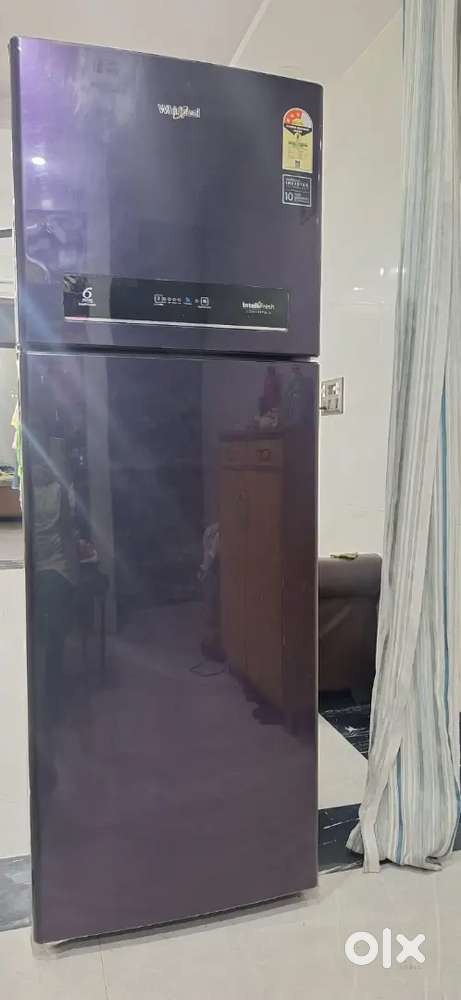 Whirlpool company 360 litre double door fridge