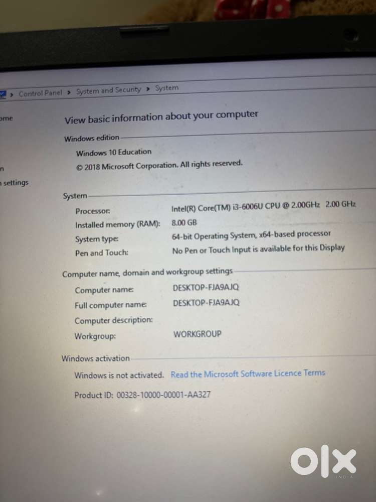 Laptop in good condition