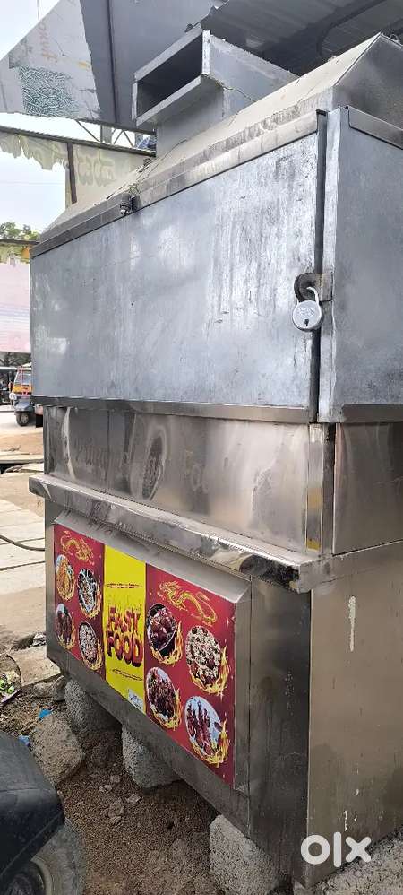 CHINESE FAST FOOD STALL STEEL
