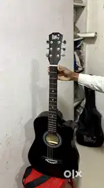 Brand New Condition Of This Guitar, Mat Finish Glossy Black Colour