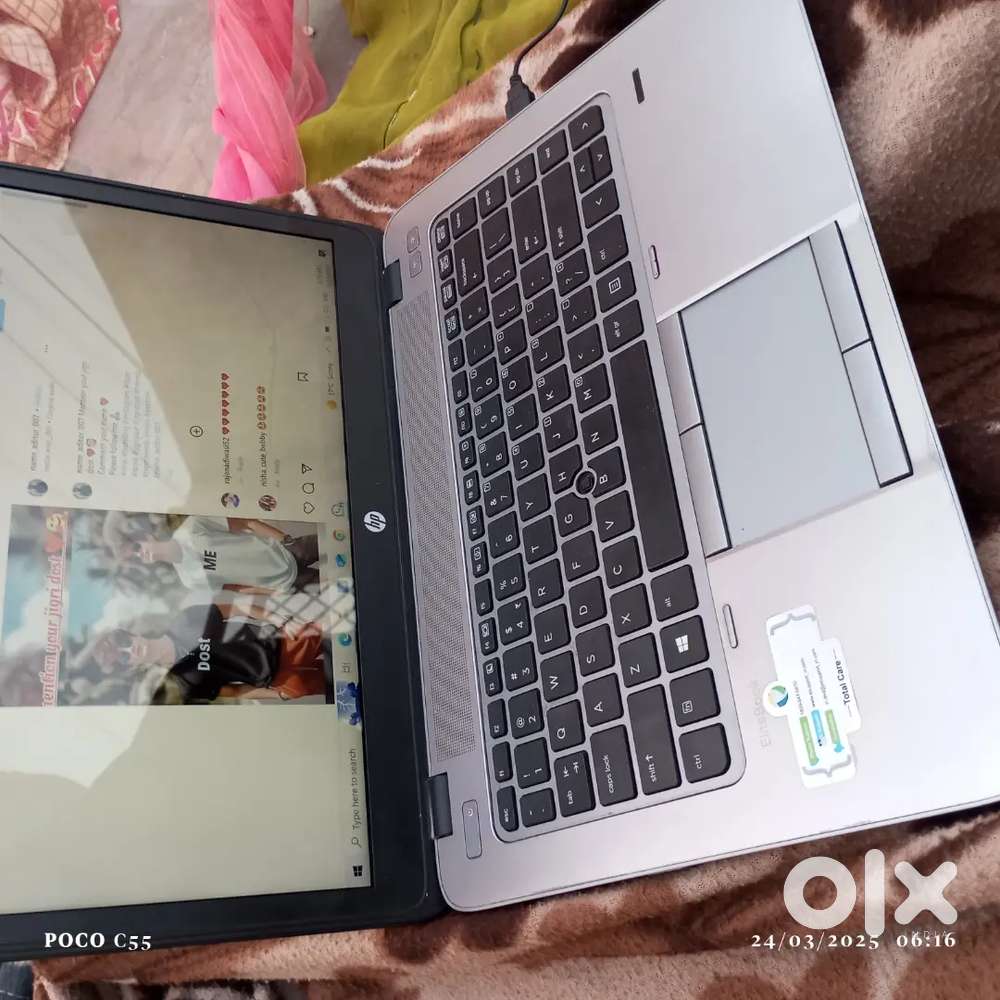 Hp laptop best luck and 8GB ram or 128GB rom  bass ₹9999 me to jaldi