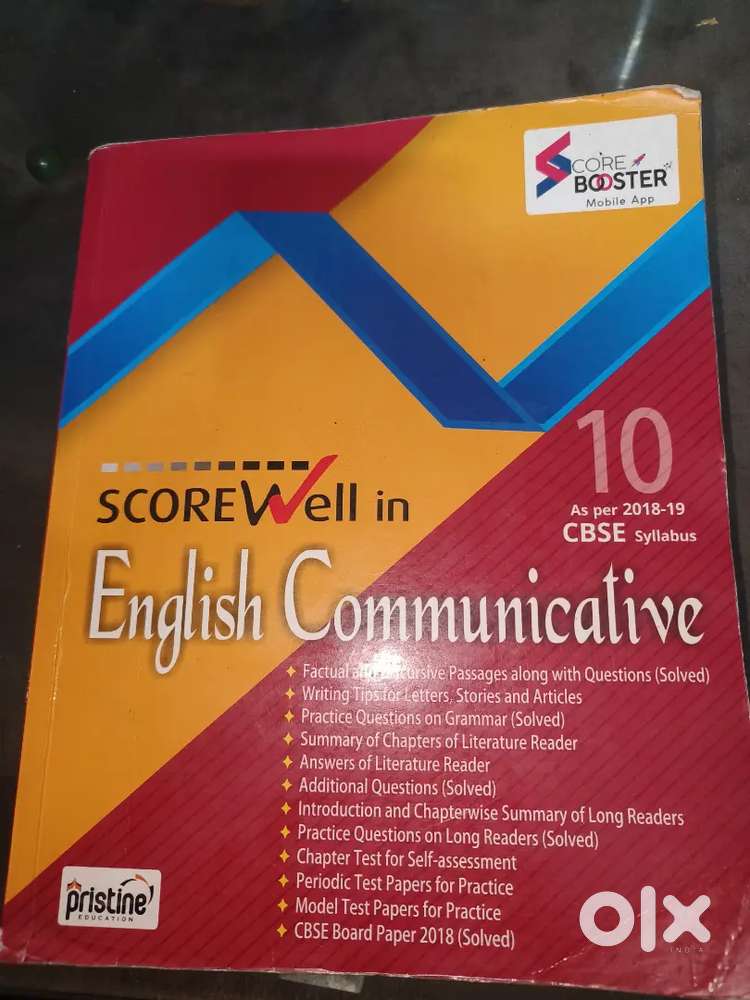 ENGLISH COMMUNICATIVE BOOK[CLASS-10]