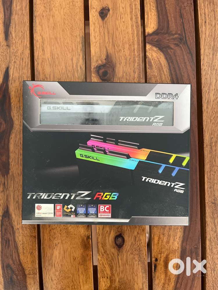GSkill TridentZ RGB DDR4 16GB (2x8GB) 3200CL16 RAM
