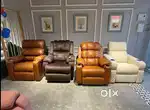 1 manual recliner chair in premium look at STARF FURNITURE