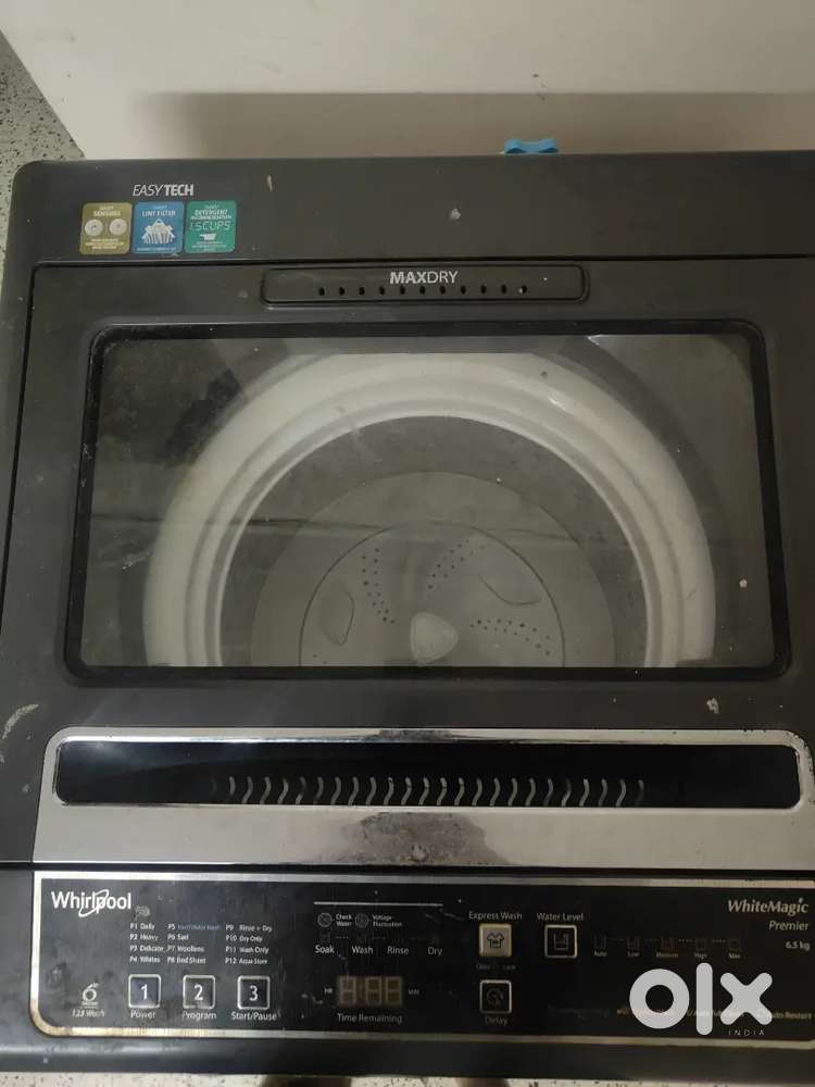 Whirlpool washing machine 6.5kg top load