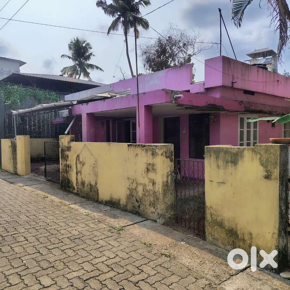 4.5 cent plot with house for sale in kaloor for 92 lakhs