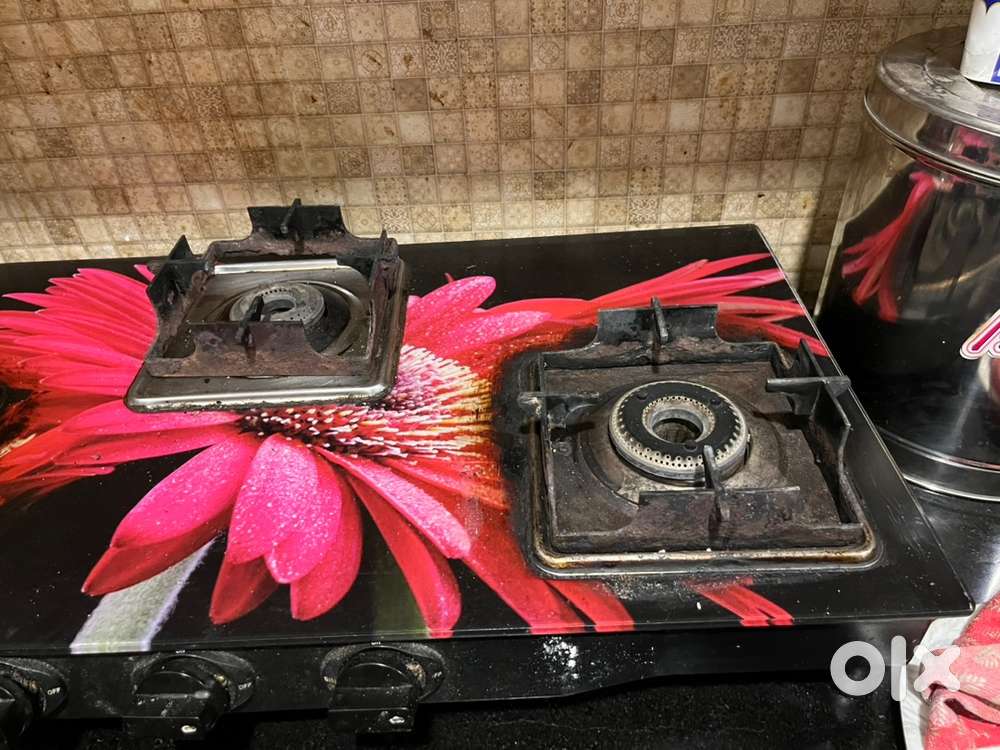 Toughened glass 3 gas stove