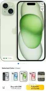 iPhone 15 256GB 6 month fix price