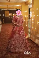 Red Bridal Wedding Lehenga
