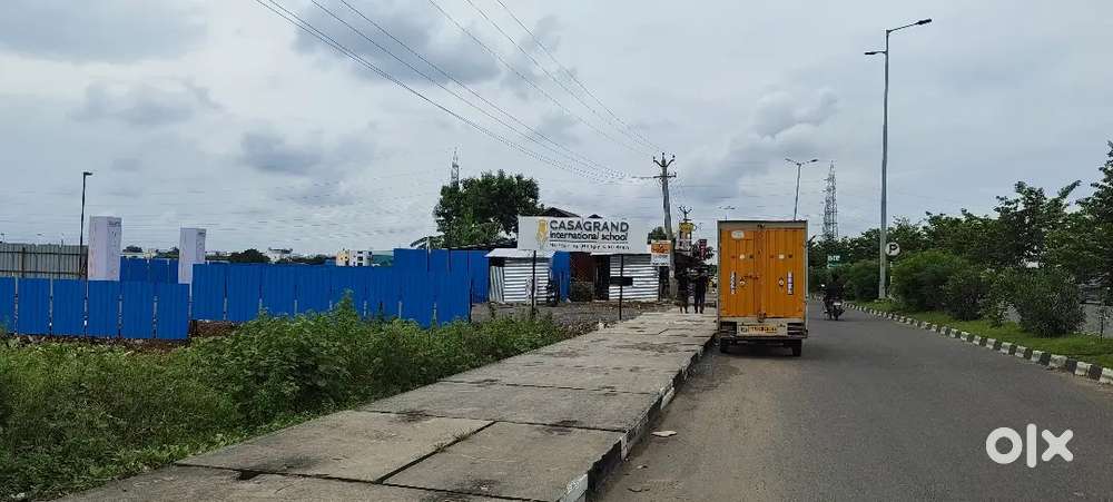 On road residential & commercial plots for sale on Thirumudivakkam