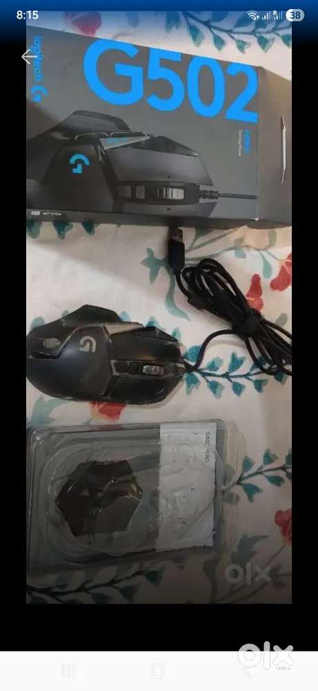 Logitech G502 gaming mouse in good condition