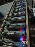 GPU with powersupply & motherboard