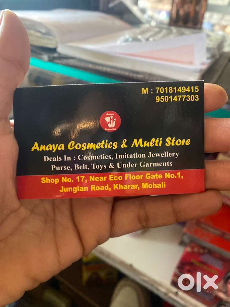 Need a girl in cosmatics shop